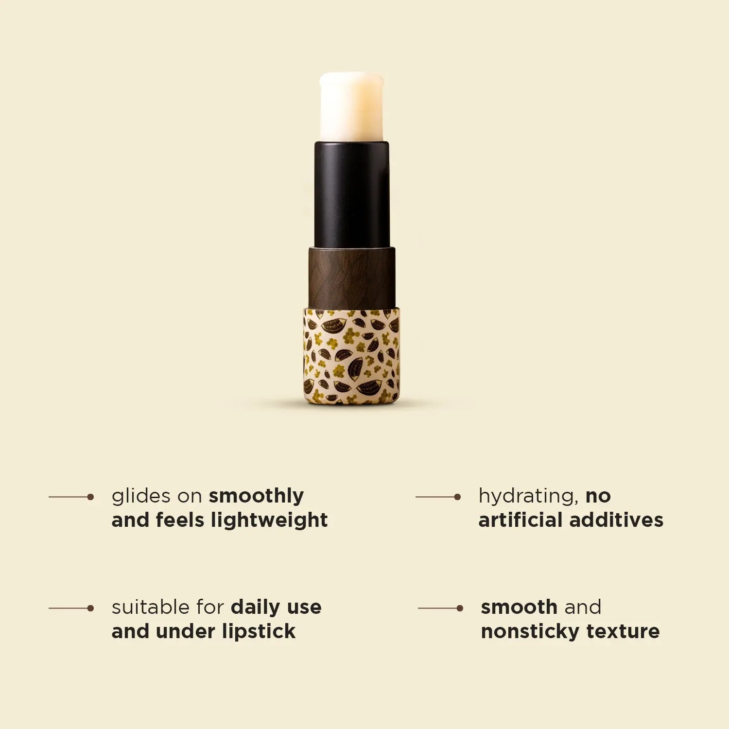 Un-chapped | Handmade Lip Balm with Beeswax and Cocoa Butter