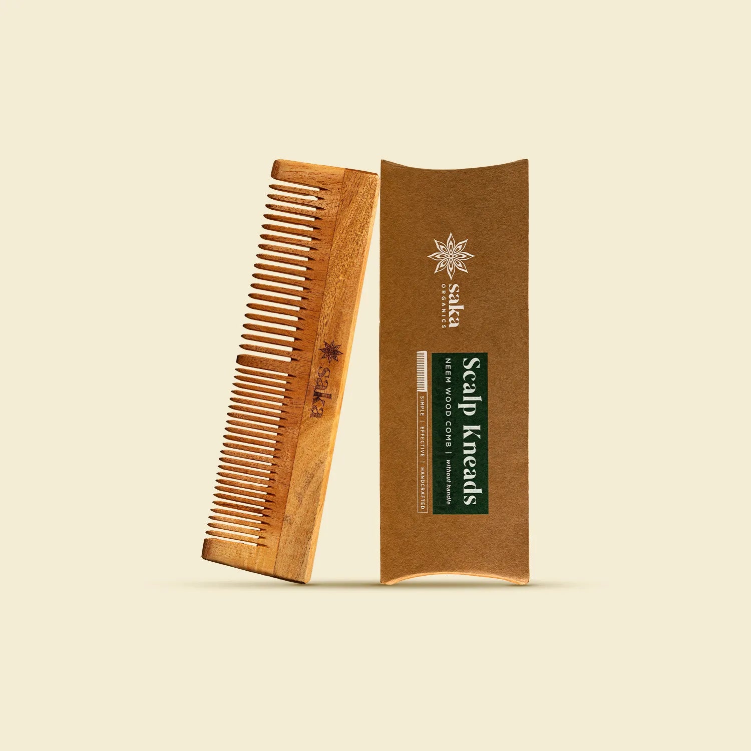 Neem Wood Comb Without Handle