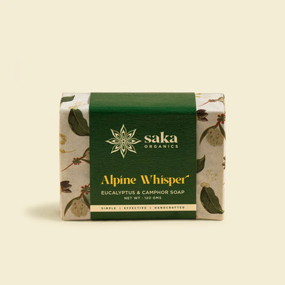 Alpine Whisper Eucalyptus Camphor Bath Soap infused with Shea Butter
