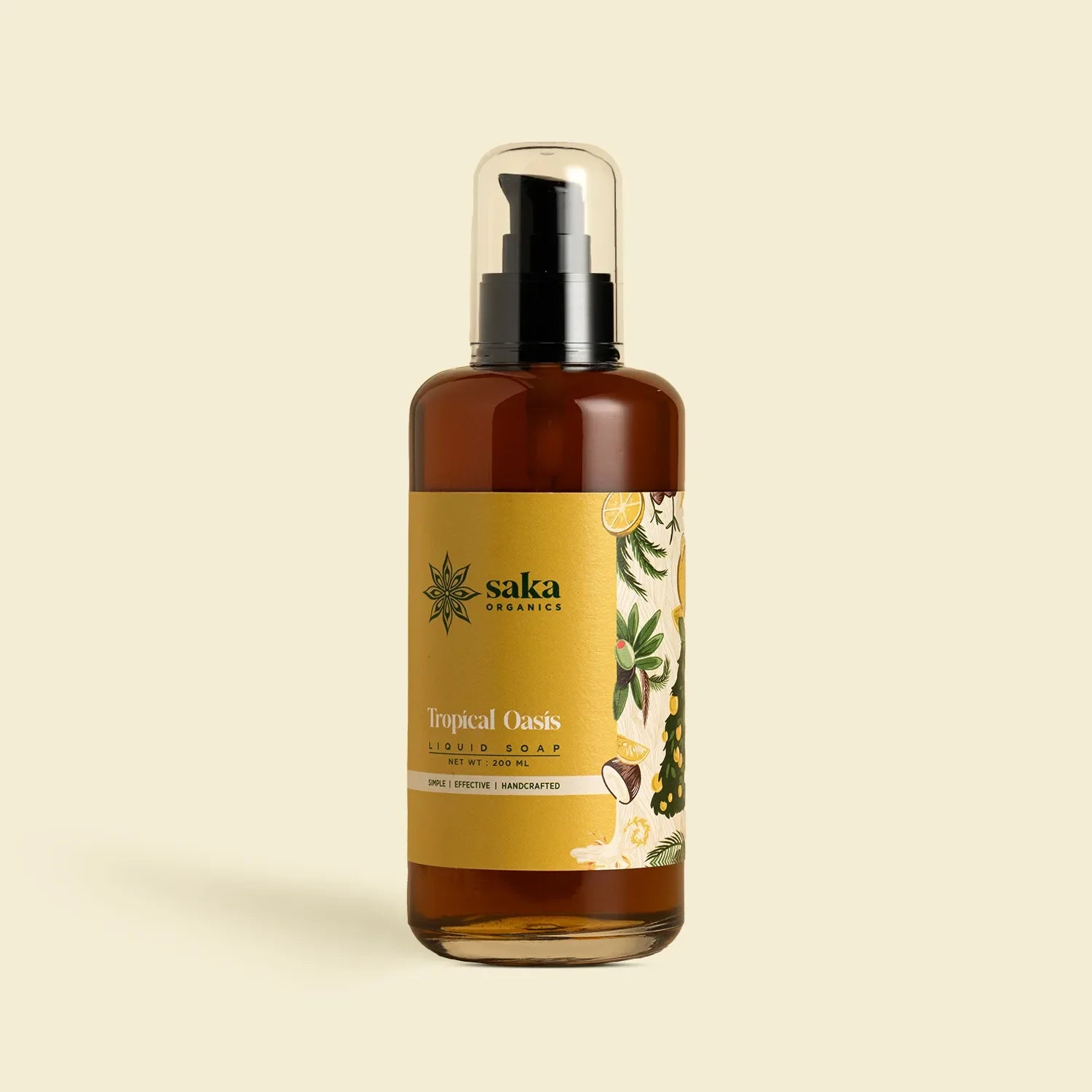 Tropical Oasis: Liquid Soap | Handcrafted, Plant-Based, Vegan
