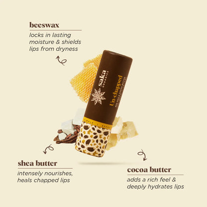 Un-chapped | Handmade Lip Balm with Beeswax and Cocoa Butter