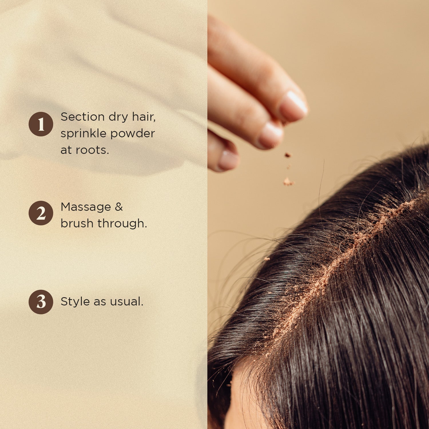 Choco Loam Dry Shampoo Powder | Contains Cocoa & Arrowroot Powder