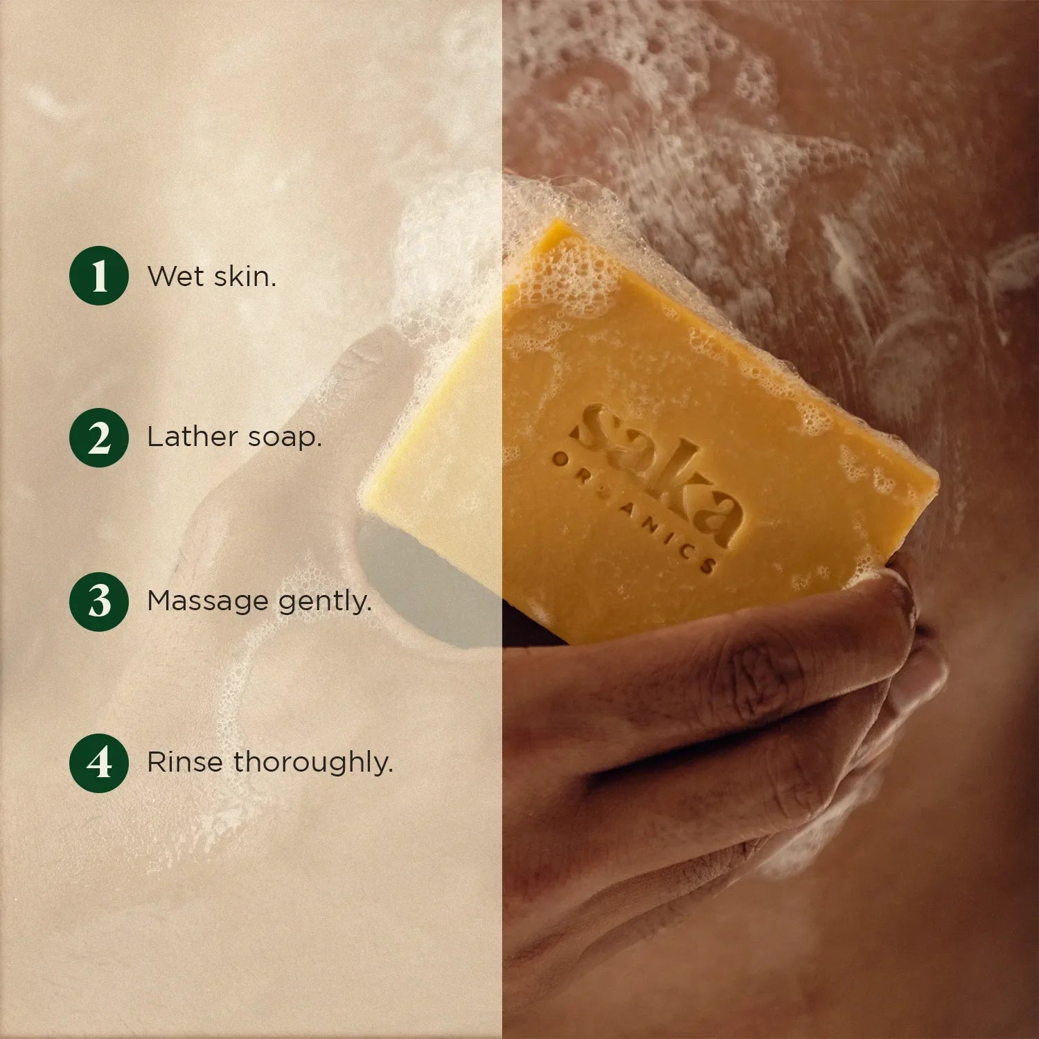 Zesty Revival Lemon-Basil Soap with Shea Butter